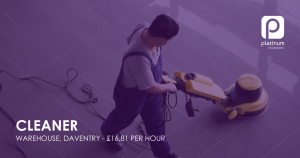 cleaner daventry