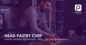 HEAD PASTRY CHEF JOB - JERSEY