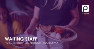 WAITING STAFF HOTEL WINDSOR
