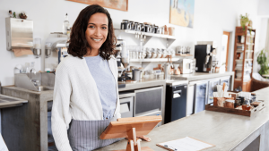 Staffing Agency: Image of a restaurant manager