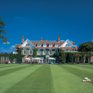 Image of the Chewton Glen Hotel in the New Forest