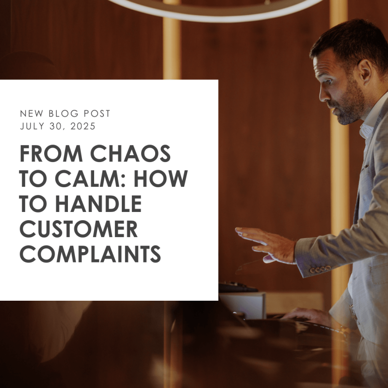 Platinum Hospitality blog - Customer Complaints