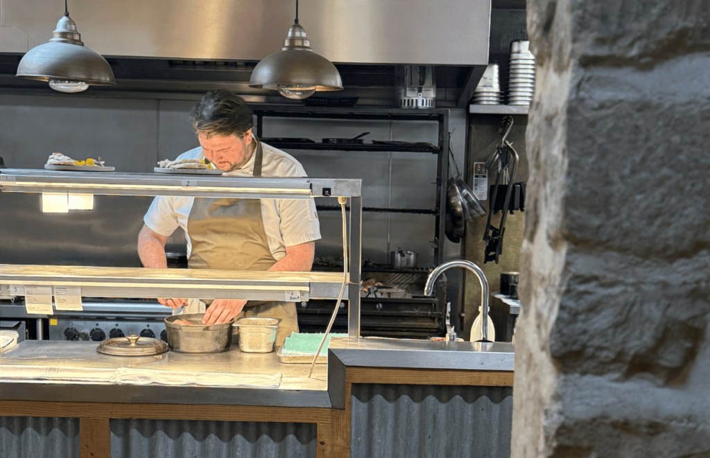 Pythouse Kitchen Garden chef Darren Broom