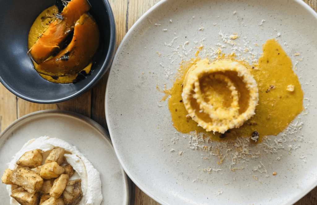 Pythouse Kitchen Garden ravioli